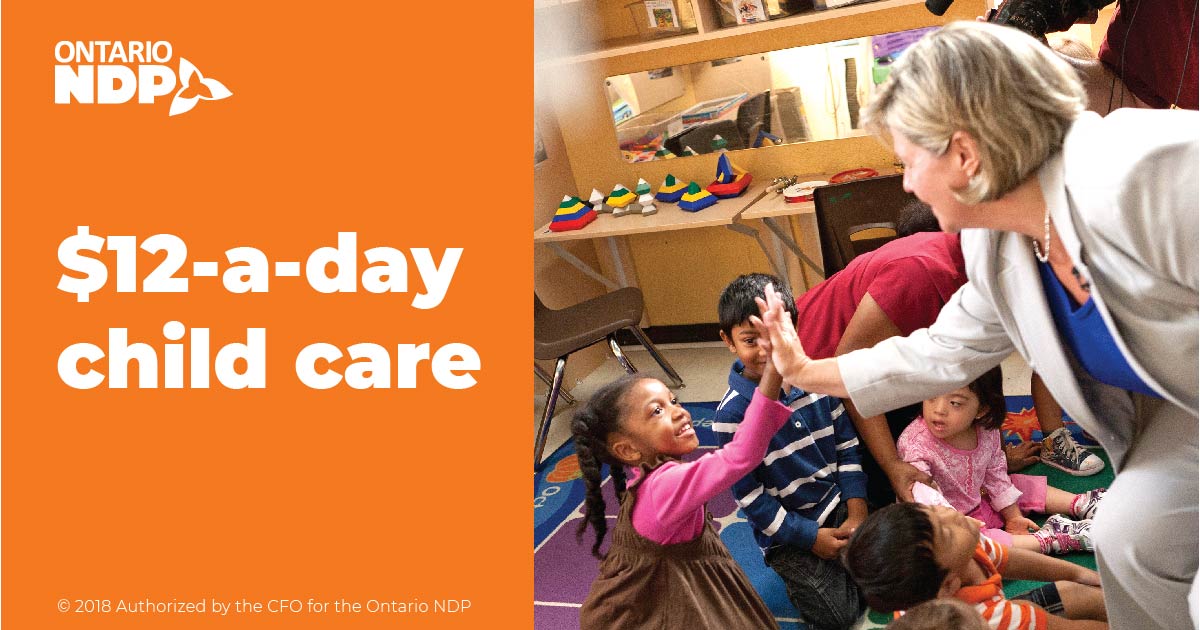 12aday child care quality, affordable care for our kids