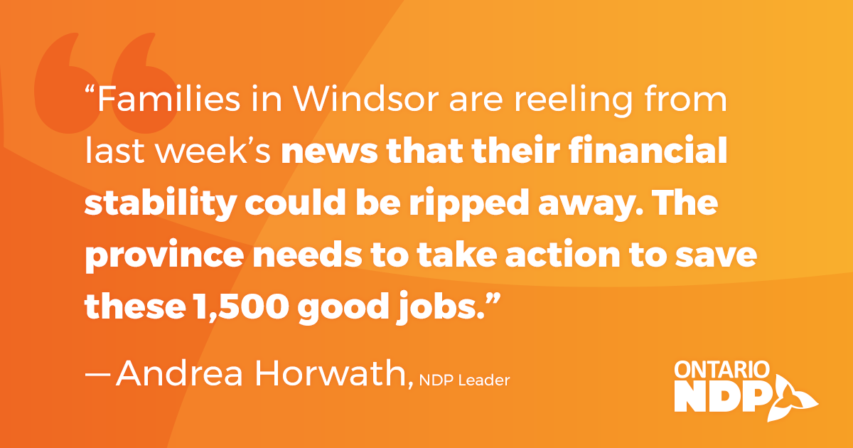 Ford needs to provide a solution to the auto job losses, not an empty