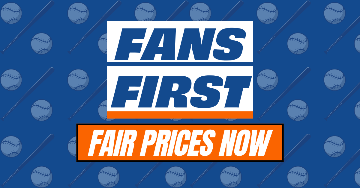 Fans First: Ban Resale Tickets Above Face Value