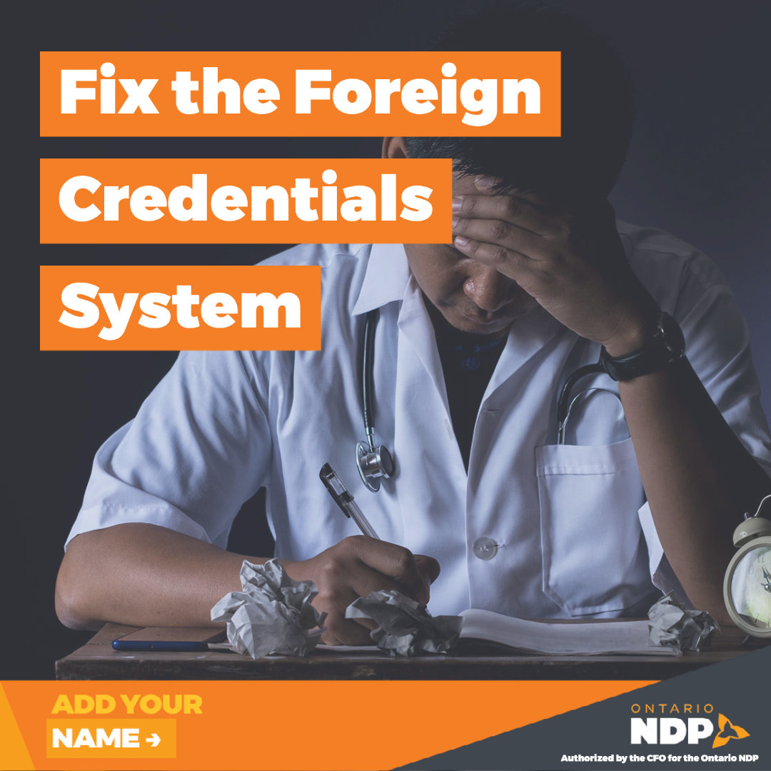 Fix the Foreign Credentials System