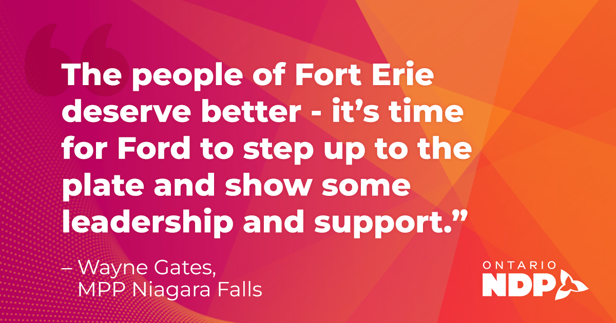 MPPs Burch and Gates demand immediate support for Niagara Health in