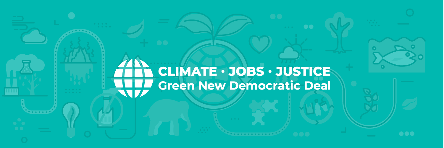 Support Our Green New Democratic Deal