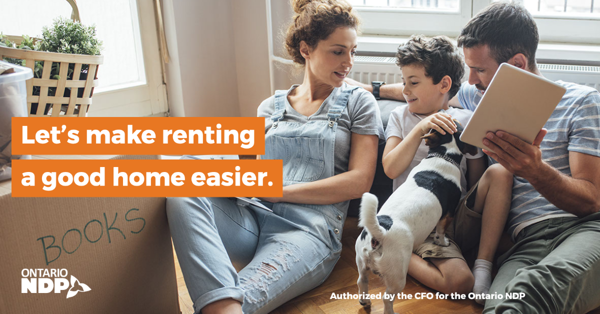 Let’s make renting a good home easier.
