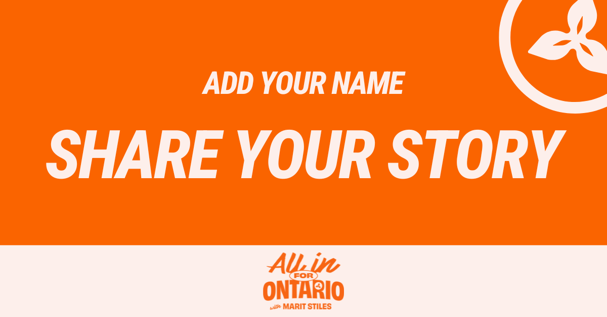 Share your story