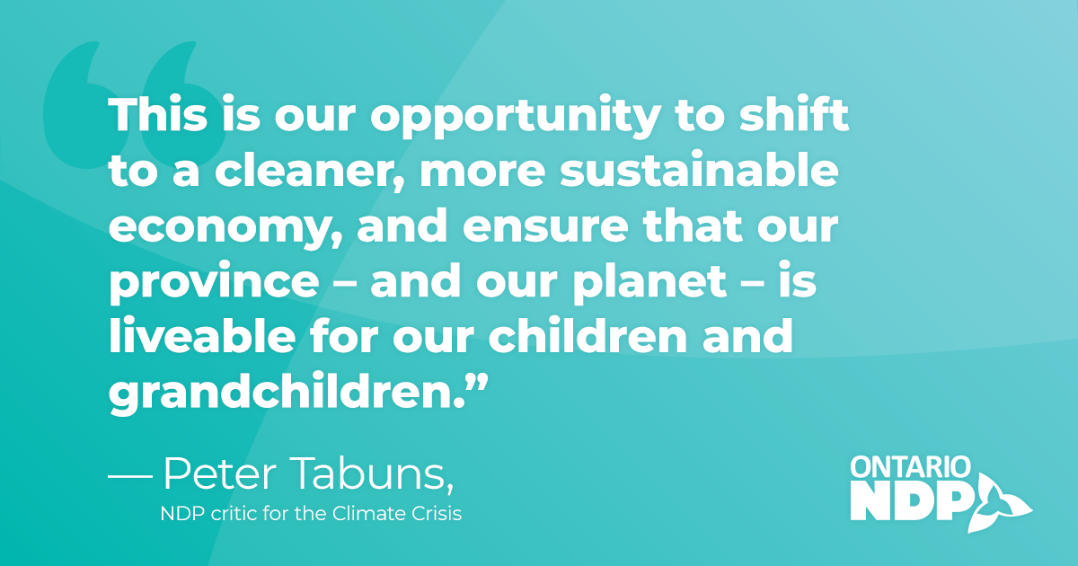 IPCC Report highlights need for NDP’s ambitious climate plan « Ontario NDP