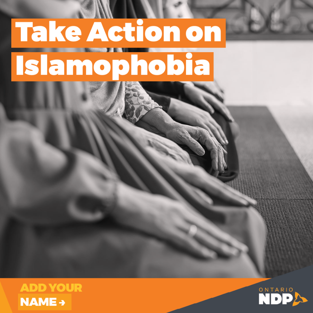 Take Action on Islamophobia